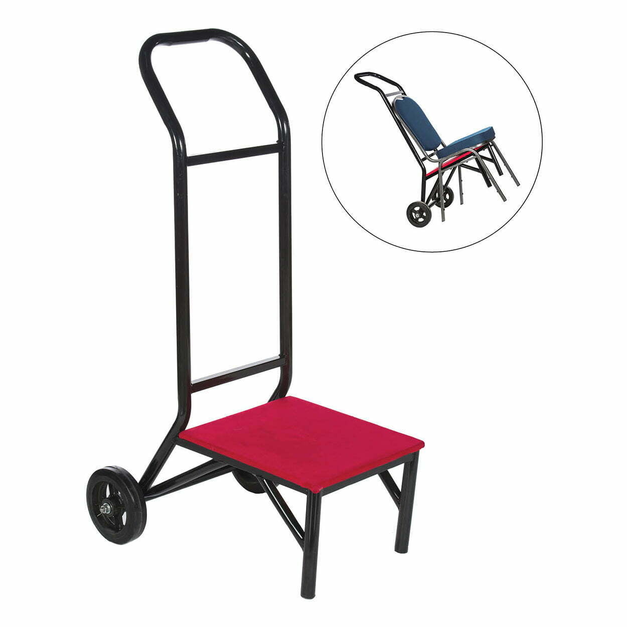 Chariot de chaise empilable